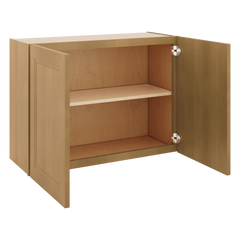 J&K Butterscotch B8 Double Door Wall Cabinet - 33" W x 24" H