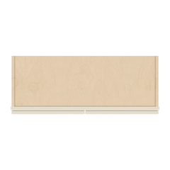 J&K Pearl Glazed H9 Double Door Wall Cabinet - 33" W x 24" H