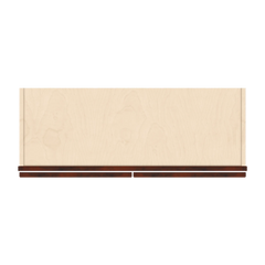 J&K Mahogany J5 Double Door Wall Cabinet - 33" W x 24" H