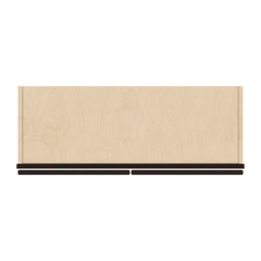 J&K Espresso K8 Double Door Wall Cabinet - 33" W x 24" H