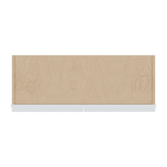 J&K White Shaker S8 Double Door Wall Cabinet - 33" W x 24" H