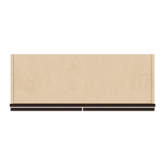 J&K Java Coffee S1 Double Door Wall Cabinet - 33" W x 24" H