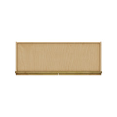 Modernform Cabinet Natural Shaker 33" W X 24" H X 12" D Double Door Wall Cabinet