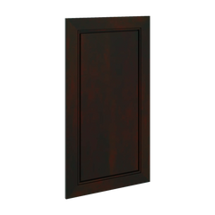 J&K Espresso K8 Dummy Door Panel 16 1/2" W x 30" H