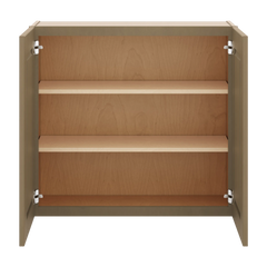 J&K Hazel H8 Double Door Wall Cabinet - 33" W x 30" H