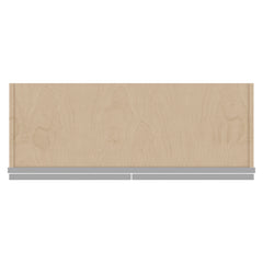 J&K Castle Grey S5 Double Door Wall Cabinet - 33" W x 30" H