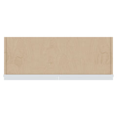 J&K White Shaker S8 Double Door Wall Cabinet - 33" W x 30" H