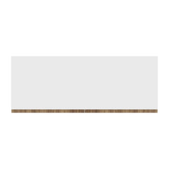 Modernform Cabinet Walnut 33" W X 30" H X 12" D Double Door Wall Cabinet