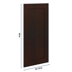 J&K Java Coffee S1 Dummy Door Panel 16 1/2" W x 36" H