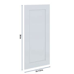 J&K White Shaker S8 Dummy Door Panel 16 1/2" W x 36" H