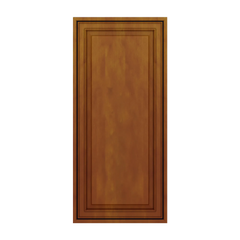 J&K Mocha Glazed K10 Dummy Door Panel 16 1/2" W x 36" H
