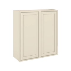 J&K Pearl Glazed H9 Double Door Wall Cabinet - 33" W x 36" H