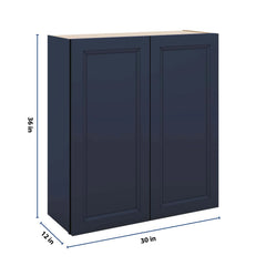 J&K Naval B7 Double Door Wall Cabinet - 33" W x 36" H