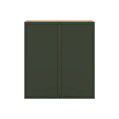 Modernform Cabinet Slim Sage Green 33" W X 36" H X 12" D Double Door Wall Cabinet