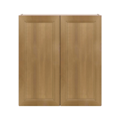 J&K Butterscotch B8 Double Door Wall Cabinet - 33" W x 36" H