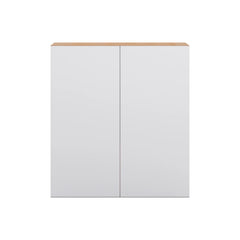 Modernform Cabinet Matte White 33" W X 36" H X 12" D Double Door Wall Cabinet