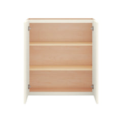 Modernform Cabinet Slim Dove White 33" W X 36" H X 12" D Double Door Wall Cabinet