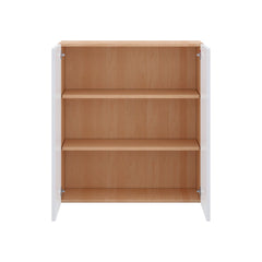 Modernform Cabinet Gloss White 33" W X 36" H X 12" D Double Door Wall Cabinet