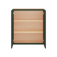 Modernform Cabinet Slim Sage Green 33" W X 36" H X 12" D Double Door Wall Cabinet