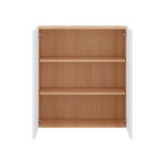 Modernform Cabinet Matte White 33" W X 36" H X 12" D Double Door Wall Cabinet
