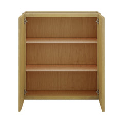 Modernform Cabinet Natural Shaker 33" W X 36" H X 12" D Double Door Wall Cabinet