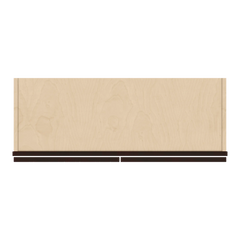 J&K Java Coffee S1 Double Door Wall Cabinet - 33" W x 36" H