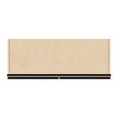 J&K Espresso K8 Double Door Wall Cabinet - 33" W x 36" H