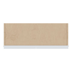 J&K White Shaker S8 Double Door Wall Cabinet - 33" W x 36" H