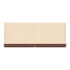 J&K Mahogany J5 Double Door Wall Cabinet - 33" W x 36" H