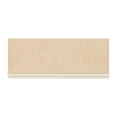 J&K Pearl Glazed H9 Double Door Wall Cabinet - 33" W x 36" H