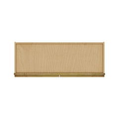 Modernform Cabinet Natural Shaker 33" W X 36" H X 12" D Double Door Wall Cabinet