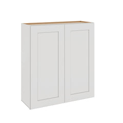 Modernform Cabinet White Shaker 33" W X 36" H X 12" D Double Door Wall Cabinet