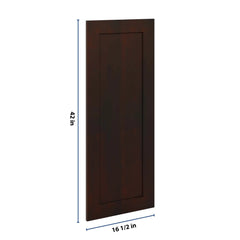 J&K Java Coffee S1 Dummy Door Panel 16 1/2" W x 42" H