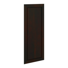 J&K Espresso K8 Dummy Door Panel 16 1/2" W x 42" H
