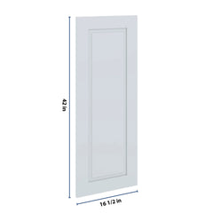 J&K White Shaker S8 Dummy Door Panel 16 1/2" W x 42" H