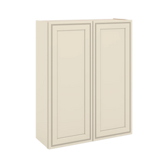J&K Pearl Glazed H9 Double Door Wall Cabinet - 33" W x 42" H