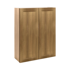 J&K Butterscotch B8 Double Door Wall Cabinet - 33" W x 42" H