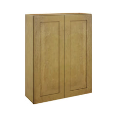 Modernform Cabinet Natural Shaker 33" W X 42" H X 12" D Double Door Wall Cabinet