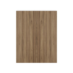 Modernform Cabinet Walnut 33" W X 42" H X 12" D Double Door Wall Cabinet