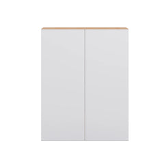 Modernform Cabinet Matte White 33" W X 42" H X 12" D Double Door Wall Cabinet