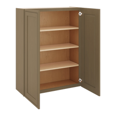 J&K Hazel H8 Double Door Wall Cabinet - 33" W x 42" H