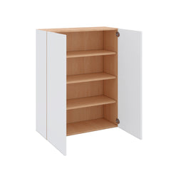 Modernform Cabinet Matte White 33" W X 42" H X 12" D Double Door Wall Cabinet