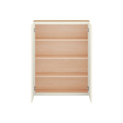 Modernform Cabinet Slim Dove White 33" W X 42" H X 12" D Double Door Wall Cabinet