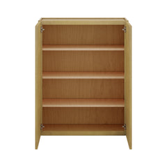 Modernform Cabinet Natural Shaker 33" W X 42" H X 12" D Double Door Wall Cabinet