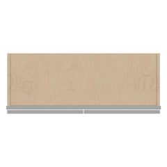 J&K Castle Grey S5 Double Door Wall Cabinet - 33" W x 42" H