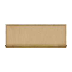 Modernform Cabinet Natural Shaker 33" W X 42" H X 12" D Double Door Wall Cabinet