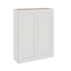Modernform Cabinet White Shaker 33" W X 42" H X 12" D Double Door Wall Cabinet