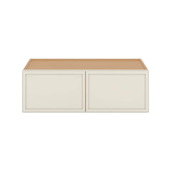 Modernform Cabinet Slim Dove White 36" W X 12" H X 24" D Double Door Wall Cabinet
