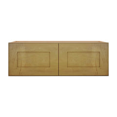 Modernform Cabinet Natural Shaker 36" W X 12" H X 24" D Double Door Wall Cabinet
