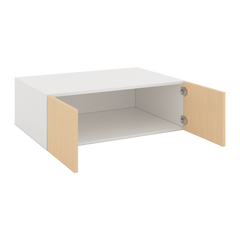 Modernform Cabinet Natural Oak 36" W X 12" H X 24" D Double Door Wall Cabinet